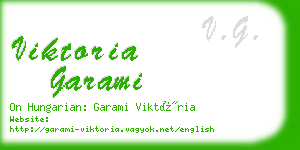 viktoria garami business card